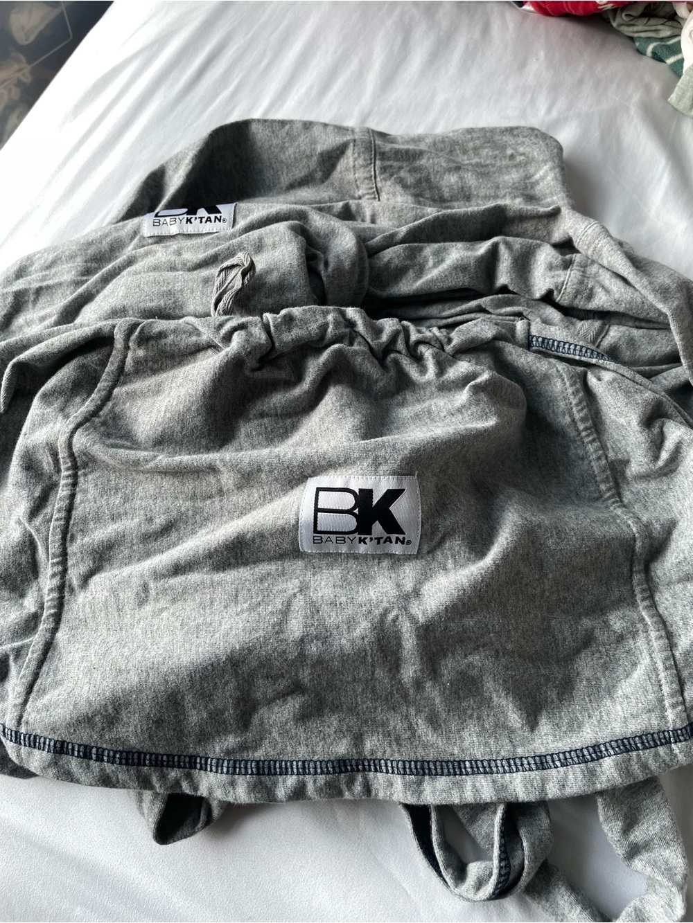 K'tan Gray wrap with Front Pocket